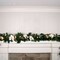 9 ft. Artificial Christmas Garland with Lights - White Gold Magnolia